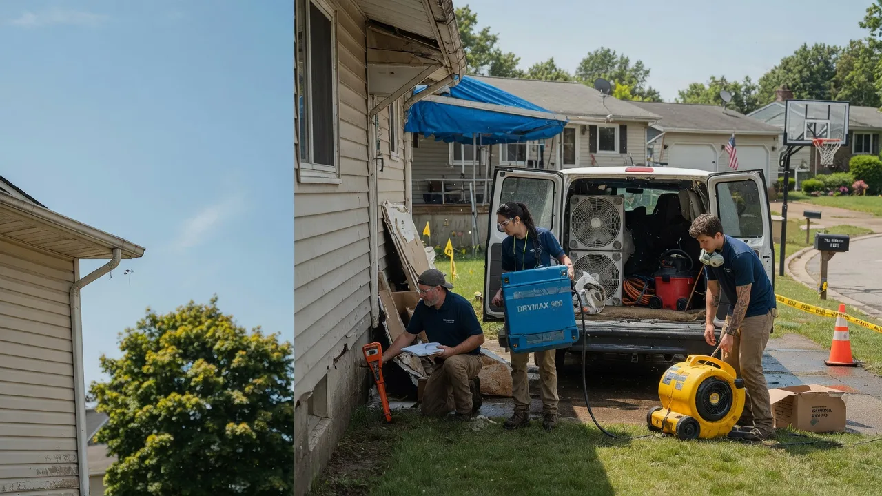 Ceiling Leak Cleanup in Runnells, IA near me